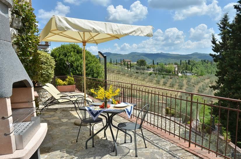 Vila Casa Vacanze Vertine Gaiole in Chianti Exteriér fotografie